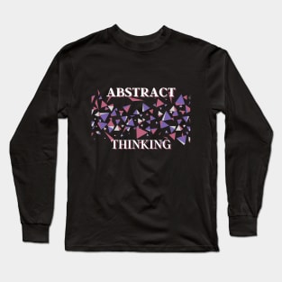 Geometry Lovers Abstract Thinking Gift For Math Lover Long Sleeve T-Shirt